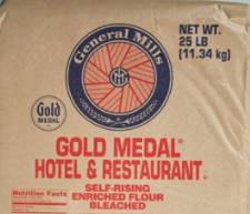 Gold Medal - Hotel & Restaurant Self-Rising Flour - 25 lbs