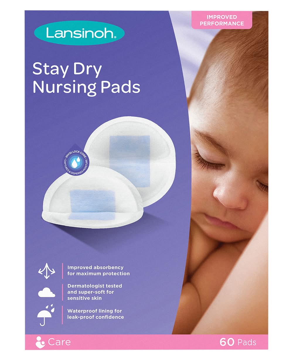 Lansinoh Stay Dry Nursing Pads (0.8 lbs)