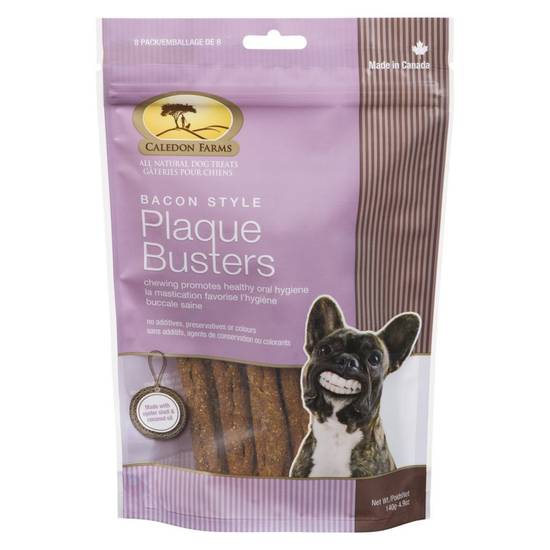 Caledon Farms All Natural Dog Treats Bacon Style Plaque Busters (8 units)