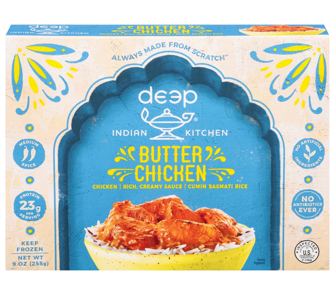 Deep Indian Kitchen Medium Spice Chicken, Butter (9 oz)