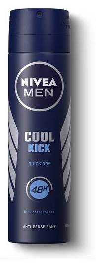 Nivea Men Deodorant Cool Kick Spray (150ml)