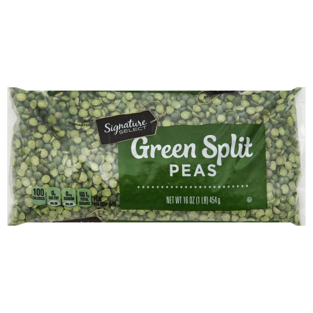 Signature Select Green Split Peas (1 lbs)