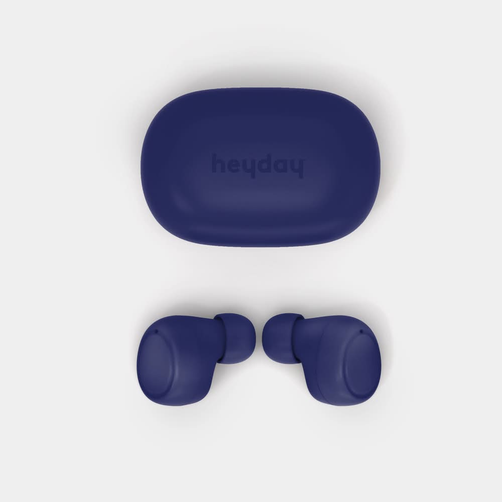 Heyday True Wireless Bluetooth Sweat Resistant Earbuds, Future Dusk