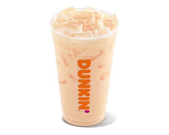 Peach Passion Fruit Dunkin' Coconut Refresher