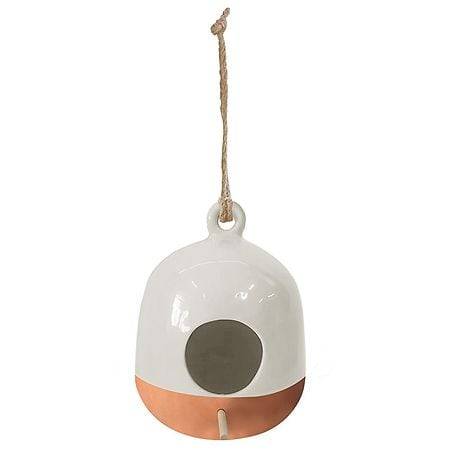 Garden Party Terracotta Bird House - 1.0 ea