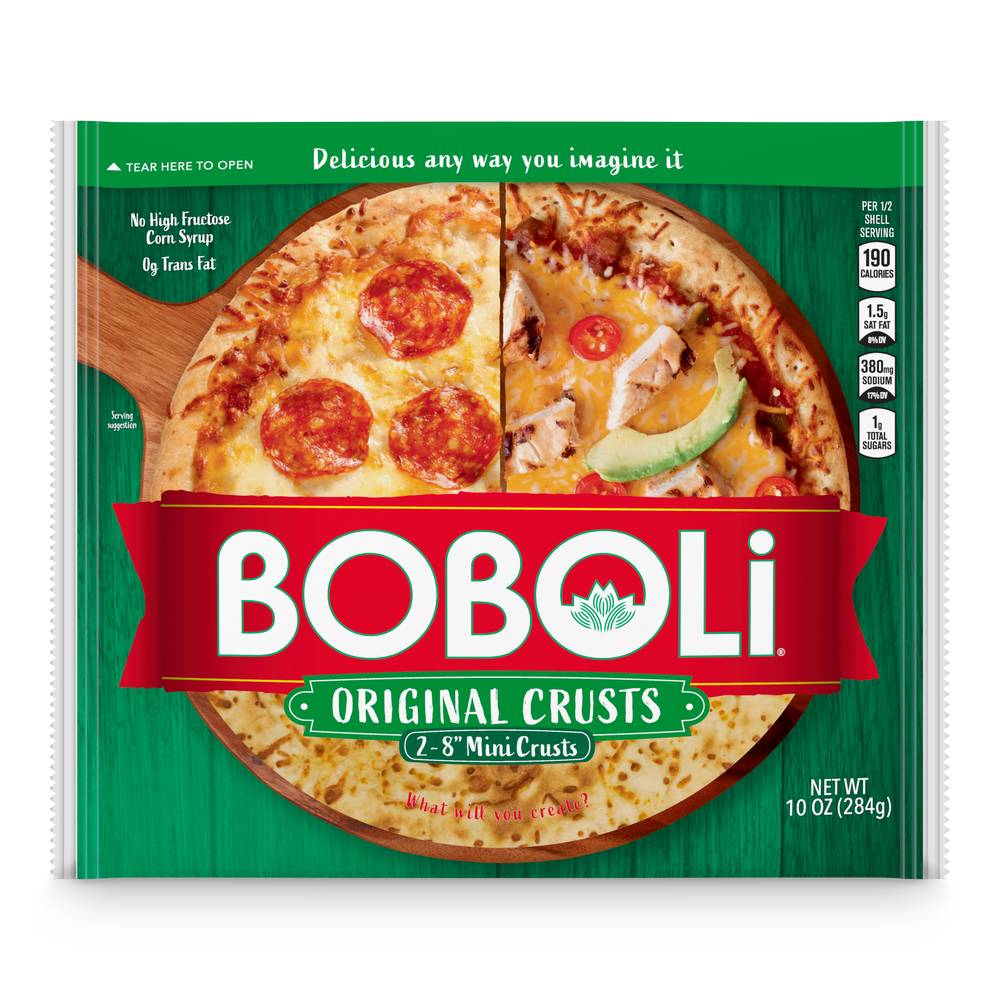 Boboli Original Mini Pizza Crust (2 crusts)