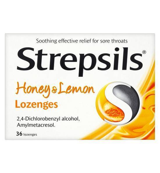 Strepsils Honey and Lemon - 36 lozenges
