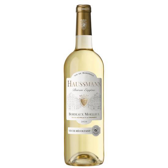 Haussmann - Vin blanc baron eugène bordeaux moelleux 2020, 2020 (750ml)