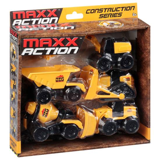 Maxx Action Construction Series Car Toys (1 ct)