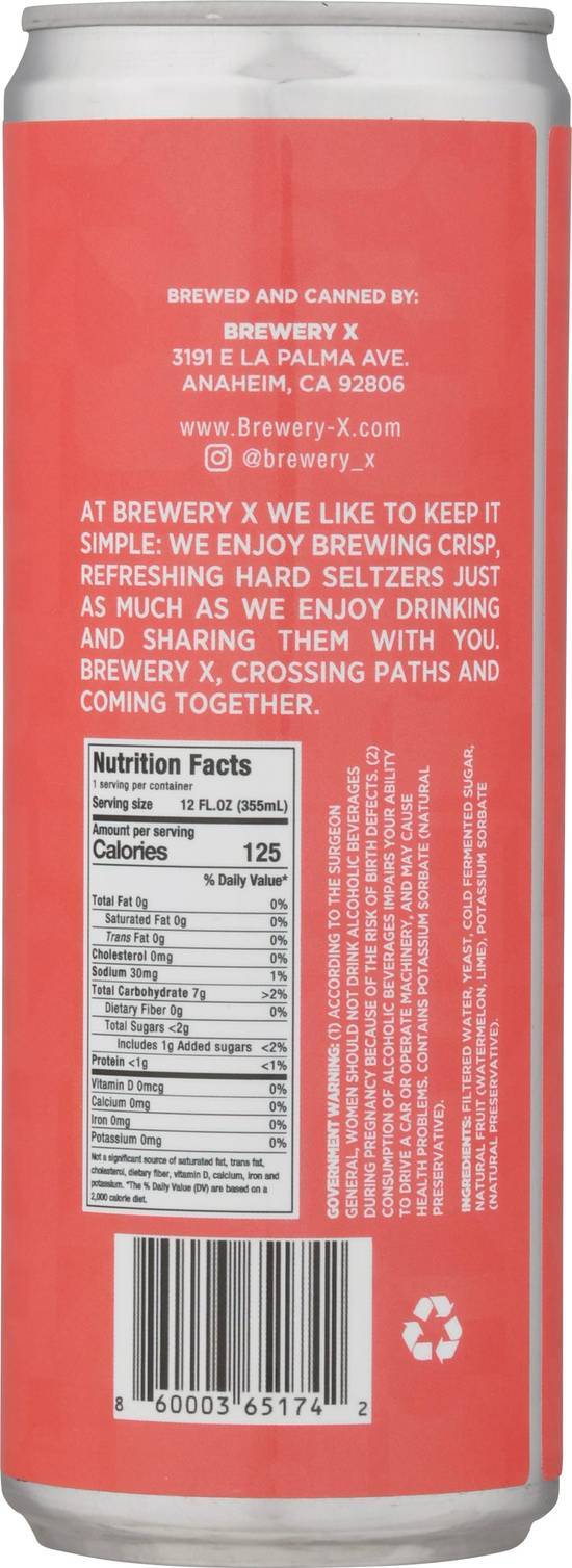 Brewery X Hard Seltzer Nutrition Facts Discounted Sale