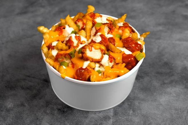 Buffalo Tender Loaded Fries