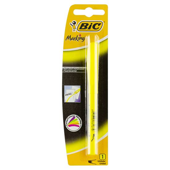 Bic pincel marca texto marking amarelo (1 un)