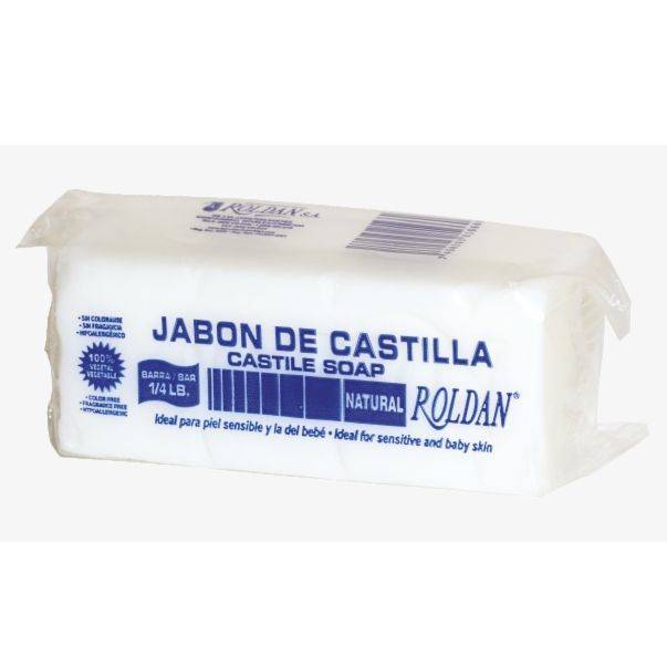 ROLDAN Jabon de Castilla Barra 1/4 Lb