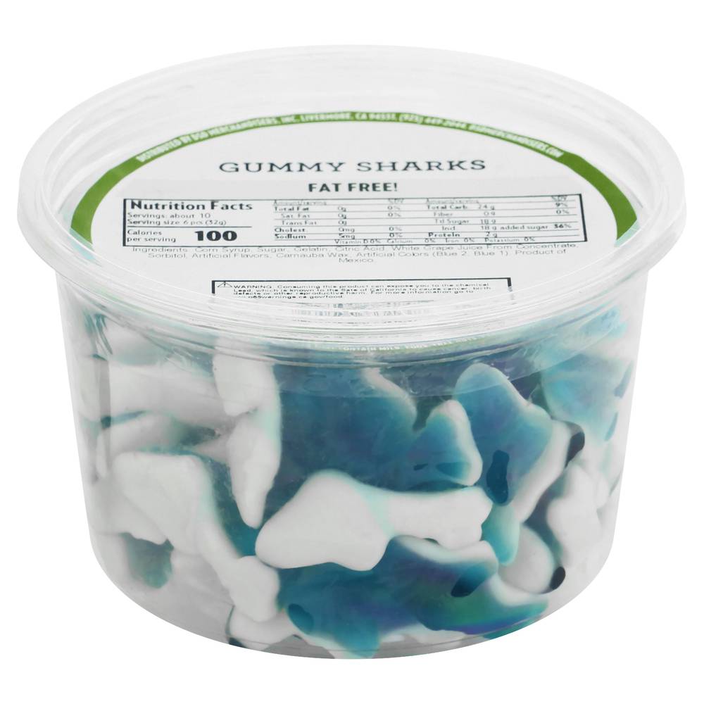 DSD Merchandisers Gummy Sharks (12 oz)