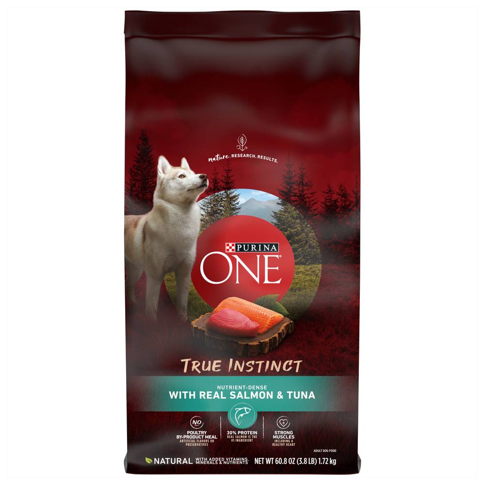 Purina One Smartblend Salmon & Tuna Adult Dog Food (3.8 lbs)