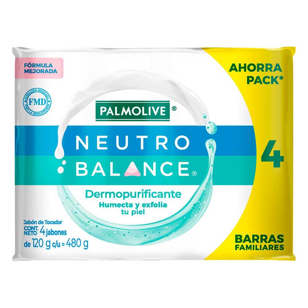 Palmolive · Jabón neutro balance dermopurificante (4 )