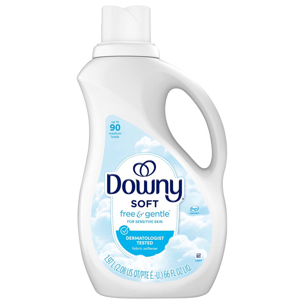 Ultra Downy Free & Gentle Fabric Conditioner Liquid (66 fl oz)