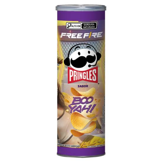 Pringles salgadinho de batata sabor booyah! free fire