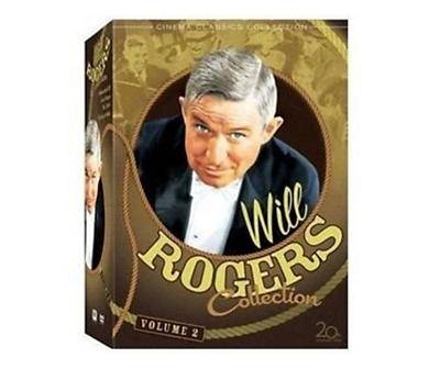 Will Rogers Collection Volume 2 Dvd