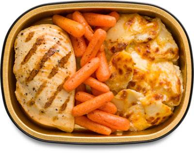 Readymeals Grilled Chicken With Carrots And Scallop Potatoes - Ea