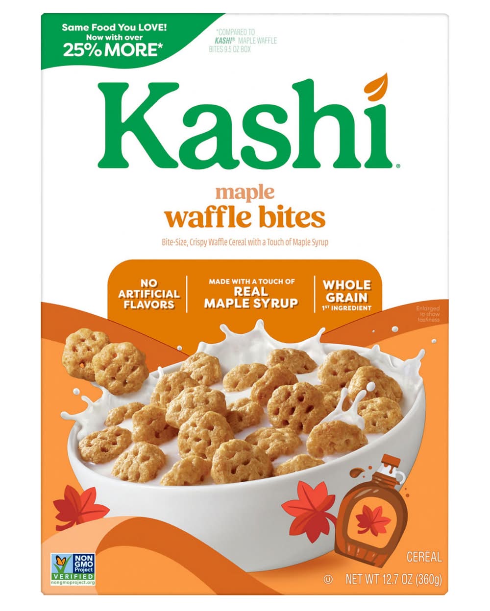 Kashi Maple Waffle Bites Cereal (12.7 oz)
