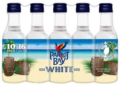 Sazerac Parrot Bay White 10/50 Ml Nr Wine - 10-50 Ml