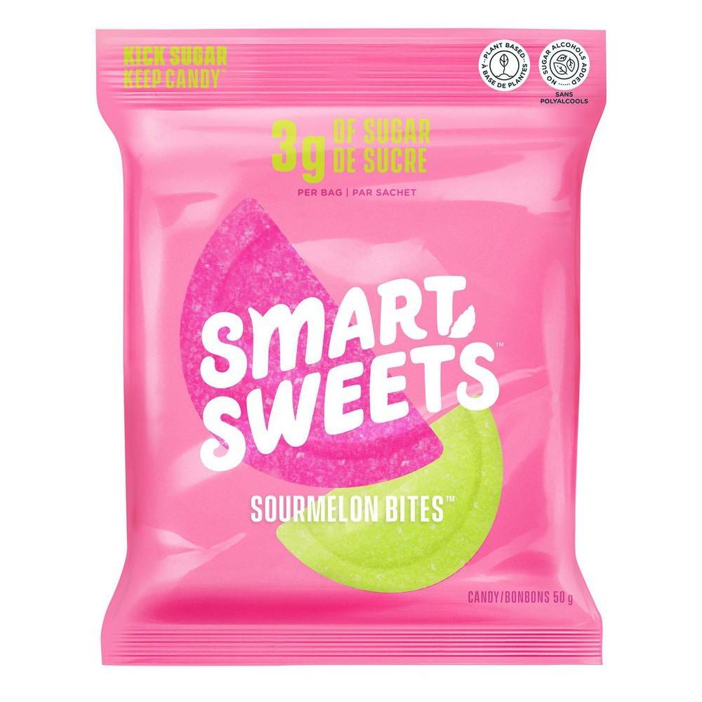 SmartSweets sourmelon bites bonbons - smartsweets sourmelon bites (50 g)
