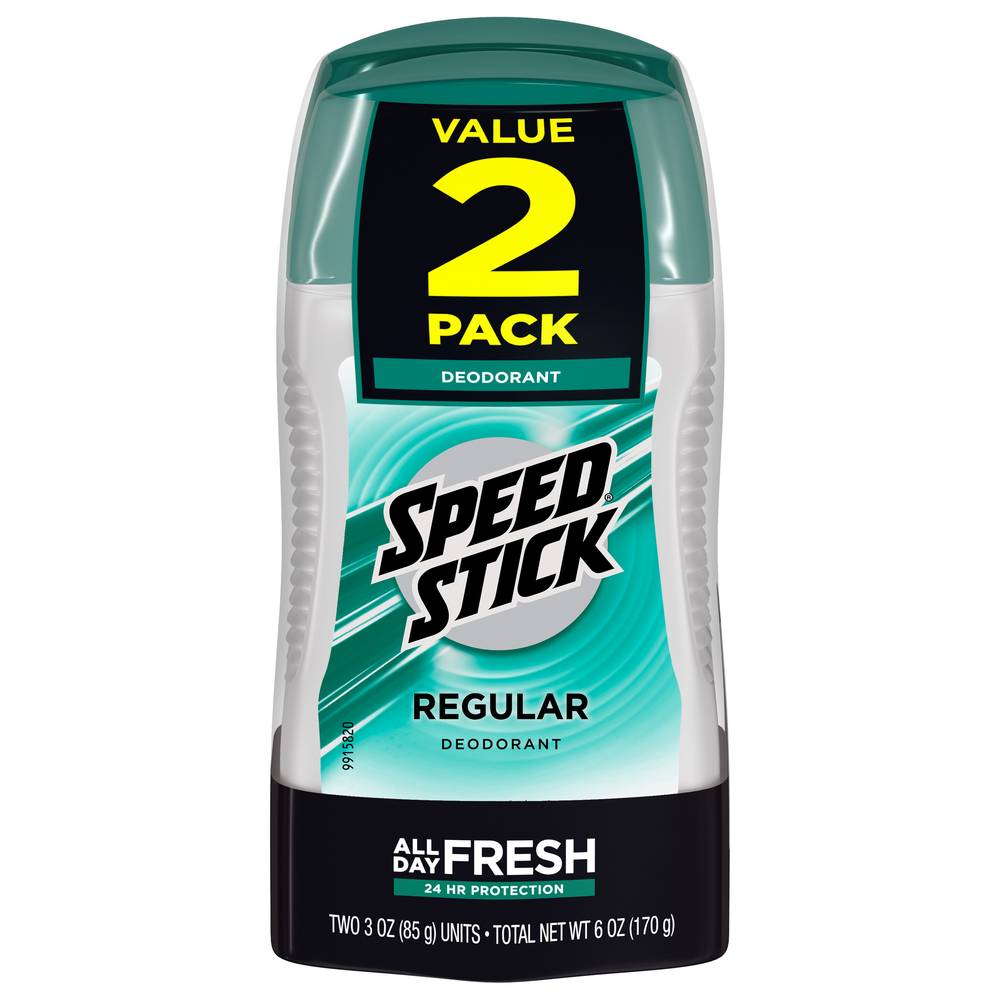 Speed Stick Regular Deodorant (6 oz)