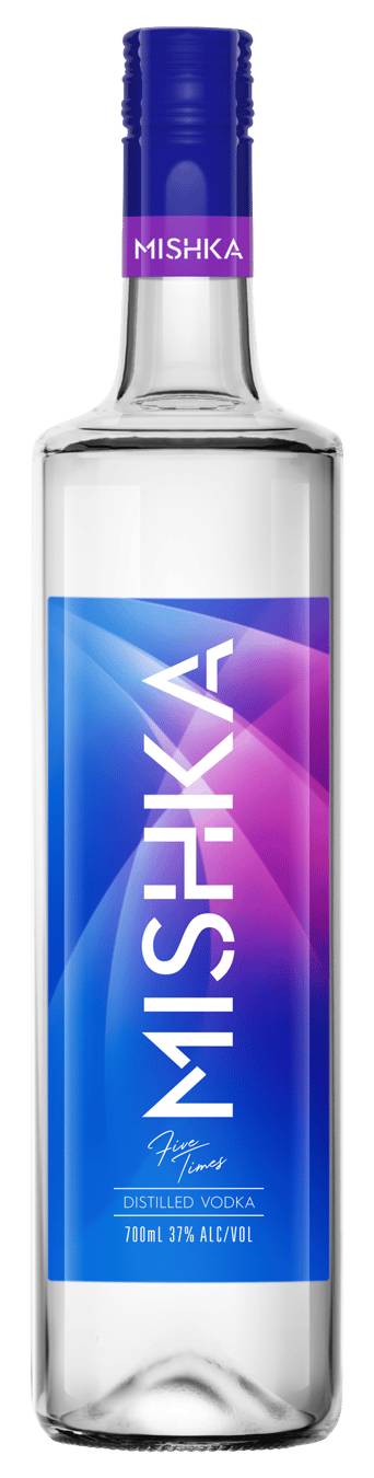 Mishka Blue Vodka 700ml
