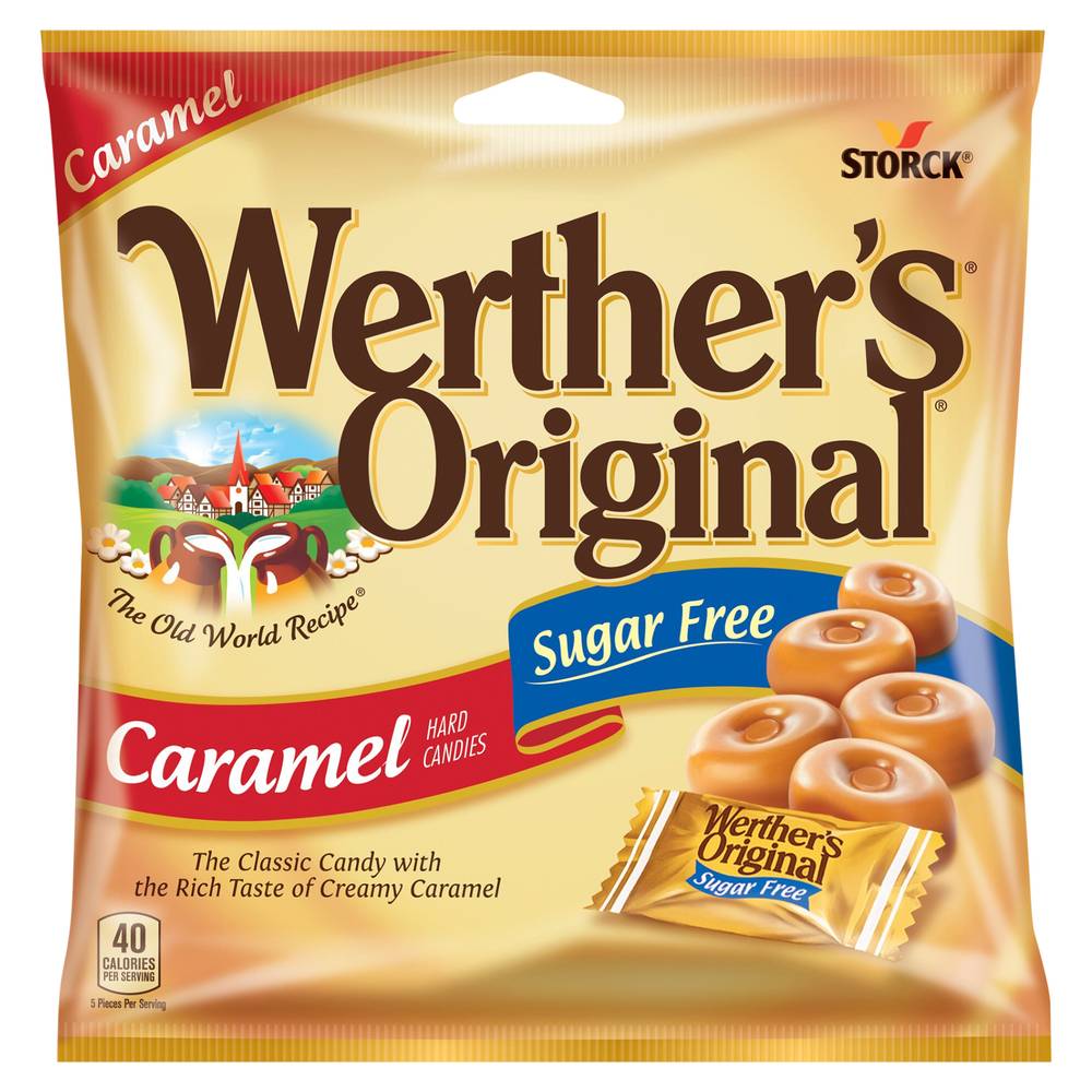 Werther's Original Sugar Free Caramel Hard Candies (2.75 oz)