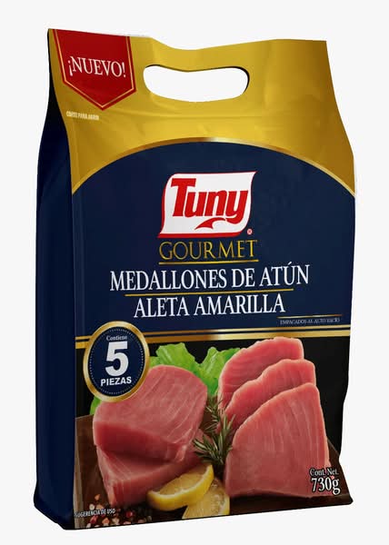 Tuny · Gourmet medallones de atún aleta amarilla (5 un)