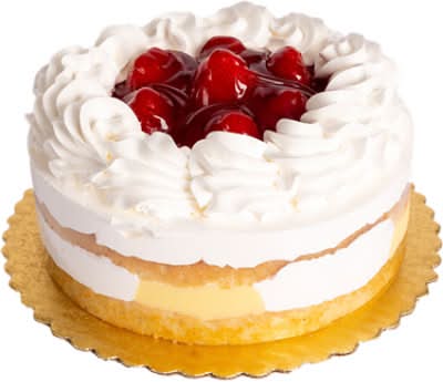 Safeway Boston White Cake, Strawberry (28.99 oz)