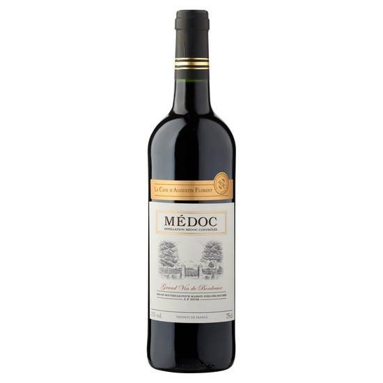 La Cave d'Augustin Florent - Vin rouge Bordeaux médoc domestique (750 ml)