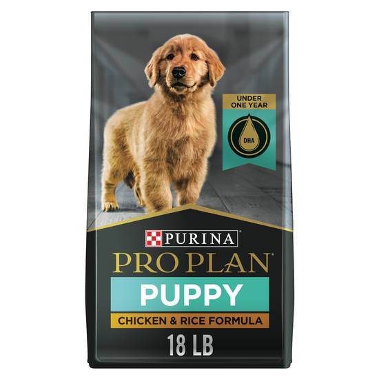 Purina Pro Plan High Protein Formula Dry Puppy Food (chicken-rice)