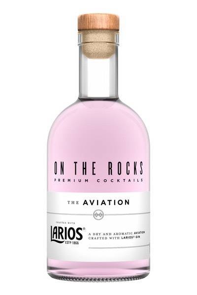 On the Rocks Larios Gin Aviation Cocktail (375 ml)