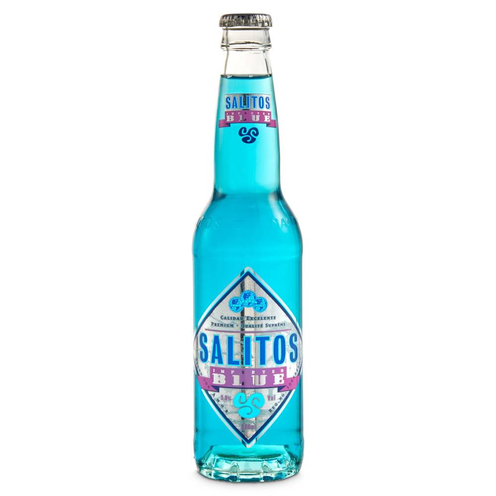 Cerveza Especial Blue Salitos Botella 33 Cl