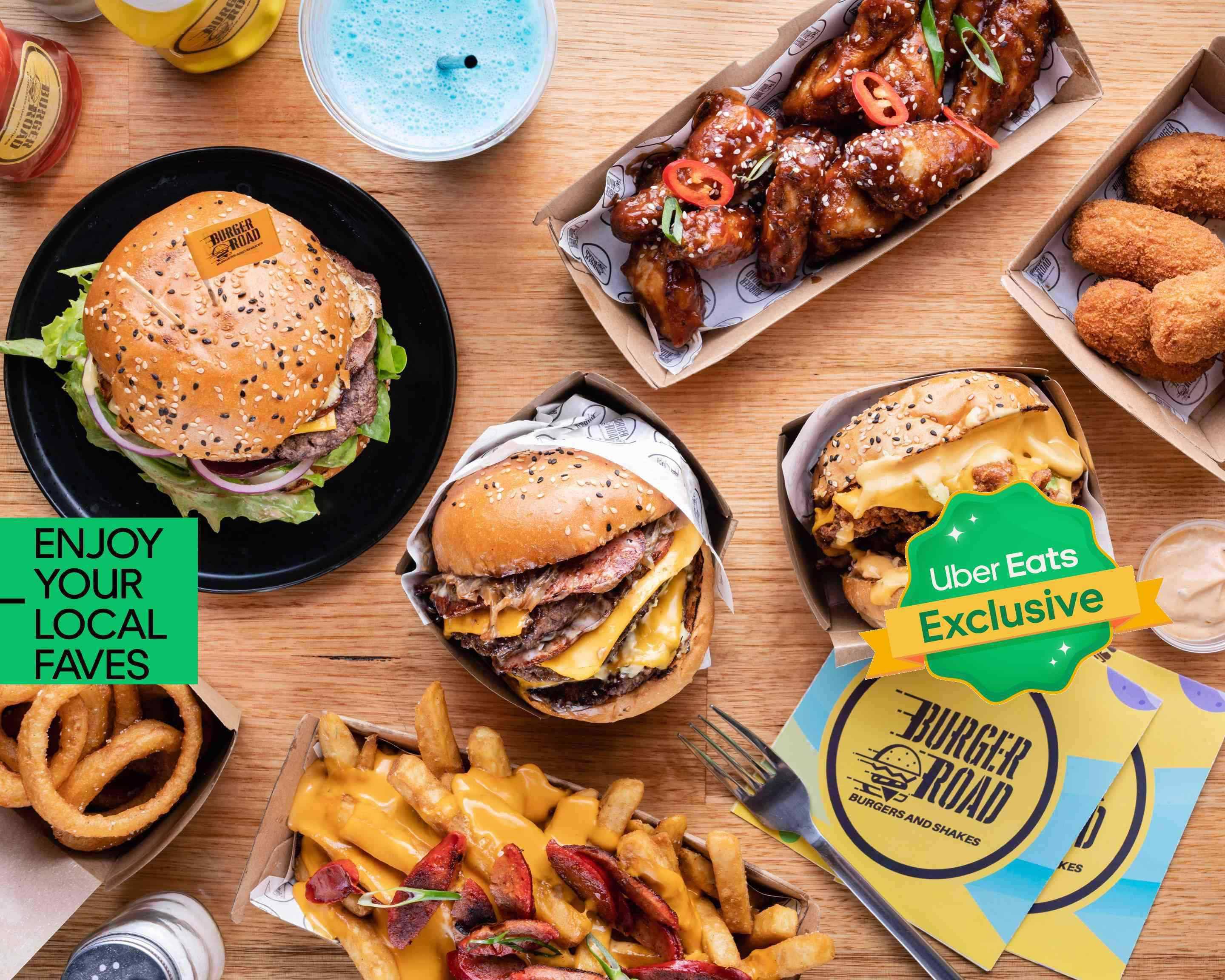 Burger Road Plenty Menu Takeout in Melbourne Delivery Menu & Prices