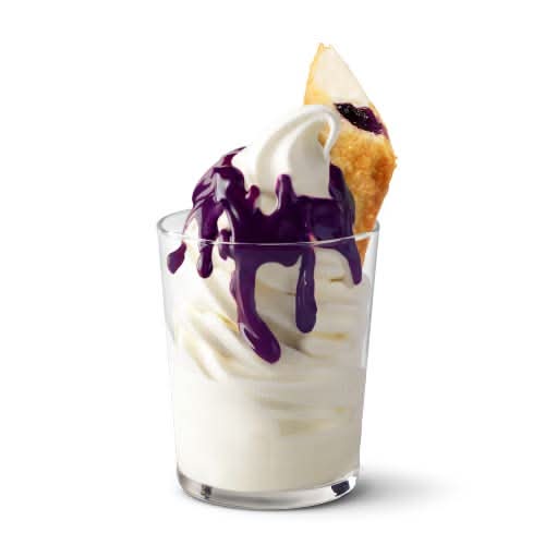 Pie Ala Mode -Blueberry & Cheesecake