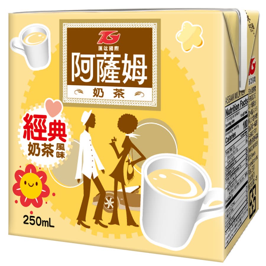 阿薩姆原味奶茶TP250ml <250ml毫升 x 1 x 6Bottle瓶>