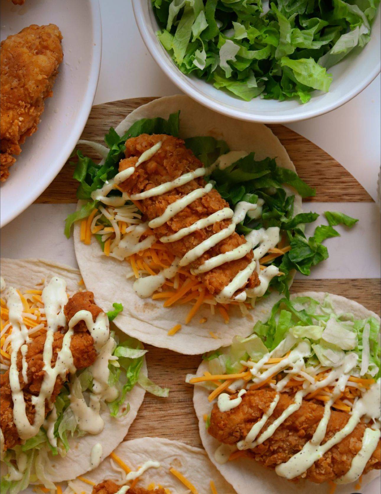Wraps  poulet 🌯🐔