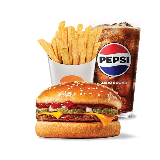 King Value Cheeseburger Meal