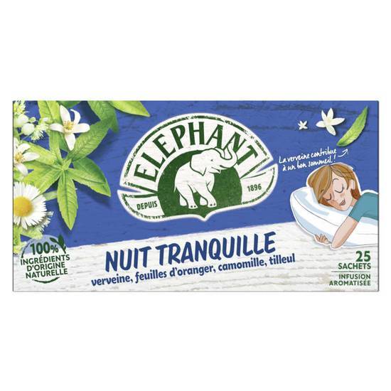 Elephant Infusions nuit tranquille x25