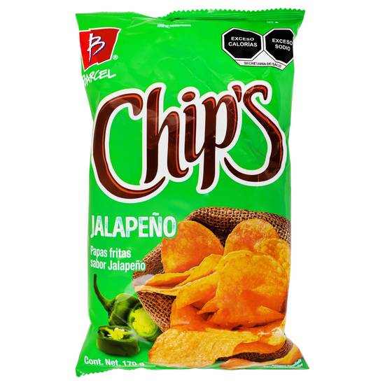 Chips Papas Jalapeño 170g