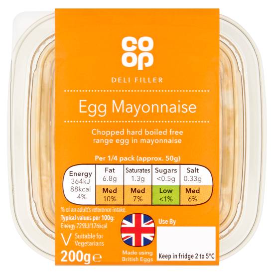 Co-op Deli Filler Egg Mayonnaise (200g)