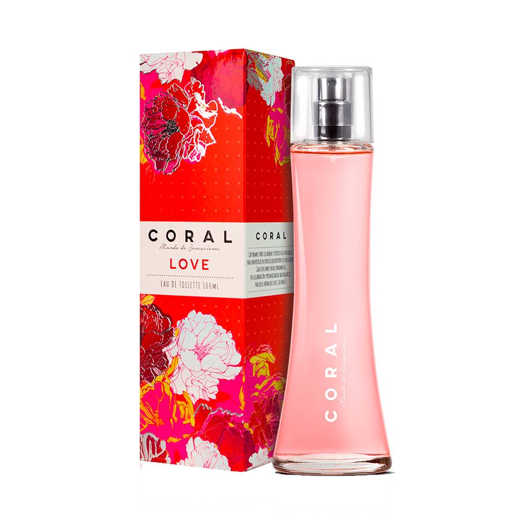 Coral fragancia love (100 ml)