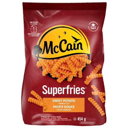 McCain Superfries Sweet Potato Crinkle Cut Fries Delivery Near Me Order Online Uber Eats