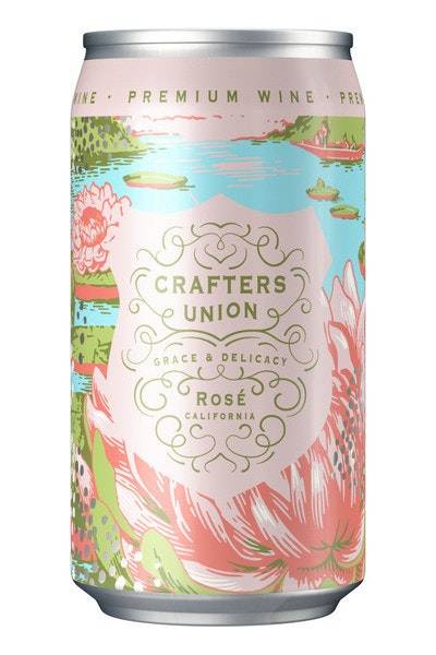 Crafters Union Grace & Delicacy California Rose Wine ( 375 ml )