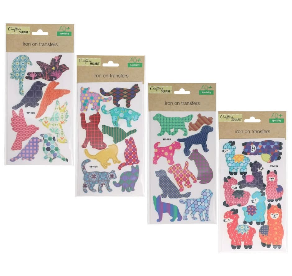 Crafters Square Iron On Fabric Patches