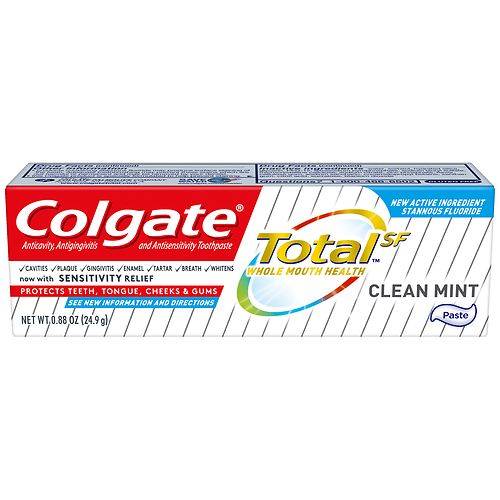 Colgate Total Toothpaste Clean Mint - 0.88 oz