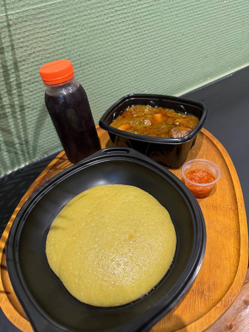 Foutou sauce graine